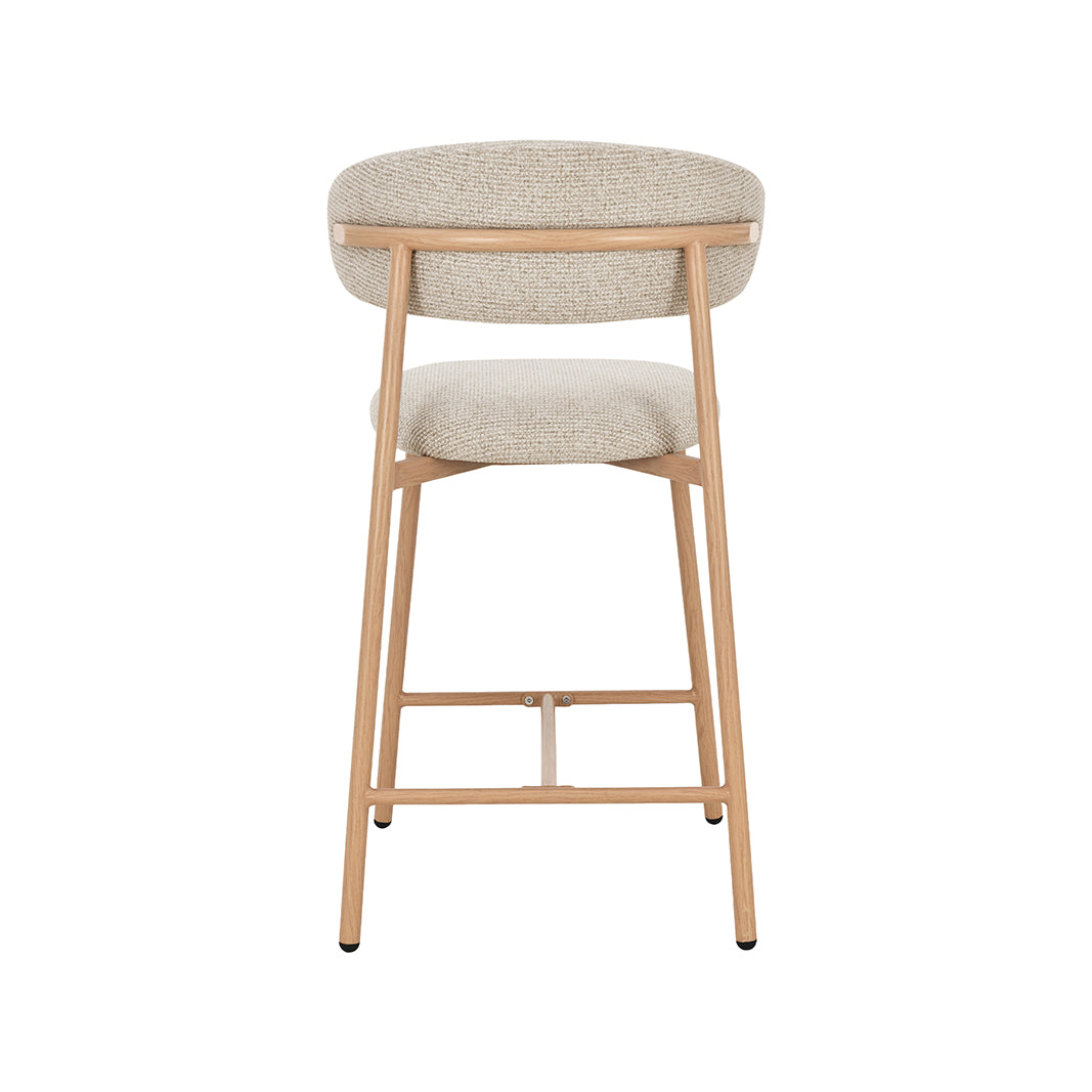 LABEL51 Barkruk Kaito - Beige - Prestige - Laag