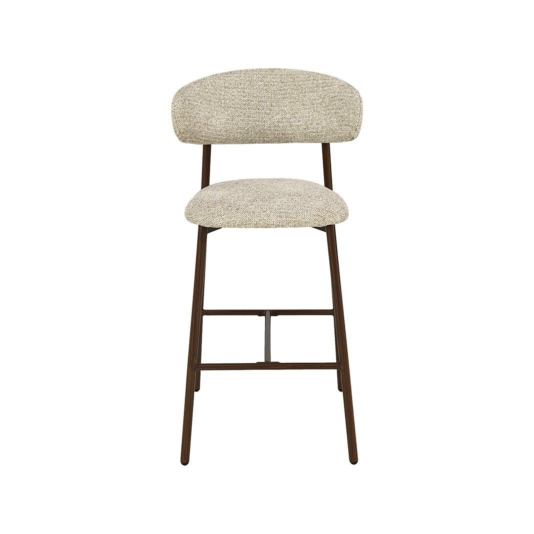LABEL51 Barkruk Kaito - Beige - Prestige - Laag