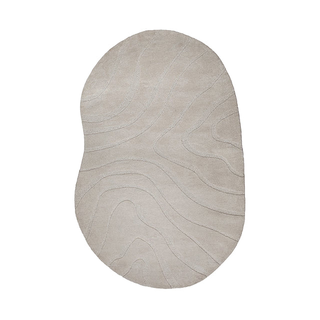 LABEL51 Vloerkleden Goa - Taupe - Polyester - 160x230 cm - Organisch van LABEL51 – Luxe comfort op maat van PureWonen. Vraag naar de beste prijs.