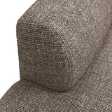 LABEL51 Hoekbank Verona - Taupe - Geweven - Links Voorstaand