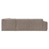 LABEL51 Hoekbank Verona - Taupe - Geweven - Rechts Voorstaand