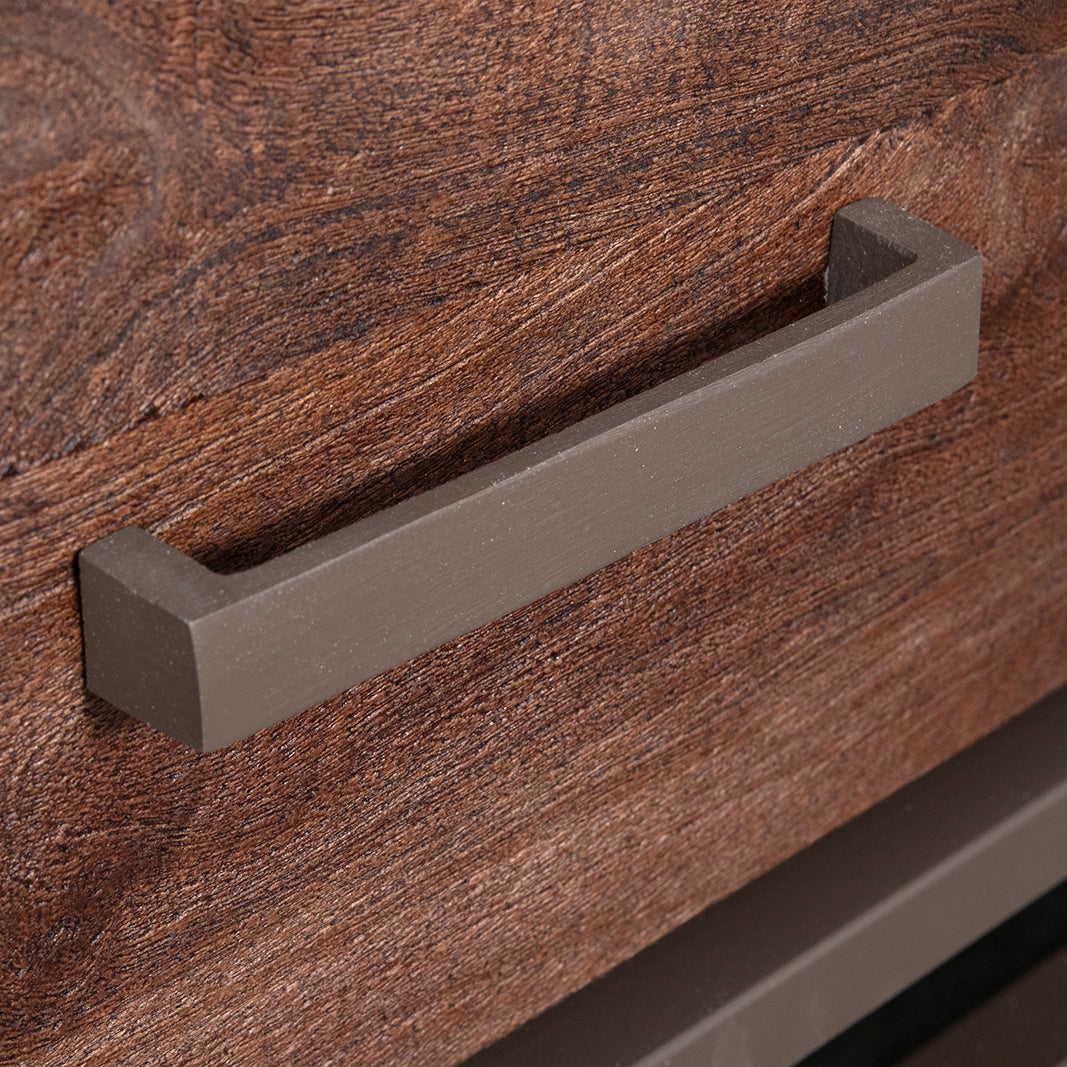 LABEL51 Tv-meubel Peru - Espresso - Mangohout - 120 cm