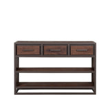 LABEL51 Sidetable Peru - Espresso - Mangohout - 115 cm