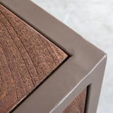LABEL51 Sidetable Peru - Espresso - Mangohout - 115 cm