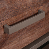 LABEL51 Tv-meubel Peru - Espresso - Mangohout - 160 cm