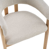 LABEL51 Eetkamerstoel Osaka - Naturel - Geweven - Naturel Houten Frame