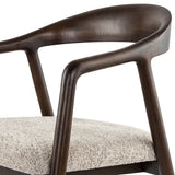 LABEL51 Eetkamerstoel Lone - Beige - Geweven