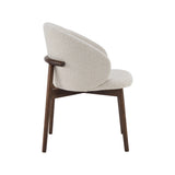 LABEL51 Eetkamerstoel Nagano - Naturel - Geweven - Walnoot Houten Frame van LABEL51 – Luxe comfort op maat van PureWonen. Vraag naar de beste prijs.