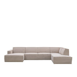 LABEL51 Bank Kay - Naturel - Boucle - Rechts Voorstaand