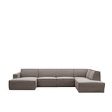 LABEL51 Bank Kay - Mushroom - Boucle - Rechts Voorstaand