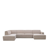 LABEL51 Bank Kay - Naturel - Boucle - Links Voorstaand