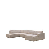LABEL51 Bank Kay - Naturel - Boucle - Links Voorstaand