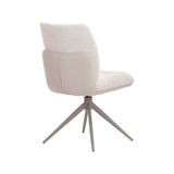 LABEL51 Eetkamerstoel No Way - Naturel - Superb - Taupe Metaal