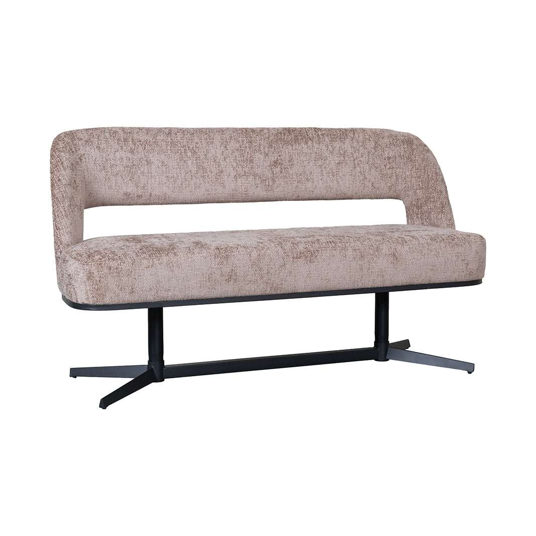 LABEL51 Eetkamerbanken Port Grimaud - Taupe - Haga - 150 cm