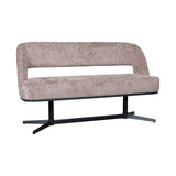 LABEL51 Eetkamerbanken Port Grimaud - Taupe - Haga - 150 cm