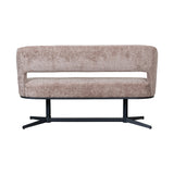 LABEL51 Eetkamerbanken Port Grimaud - Taupe - Haga - 150 cm