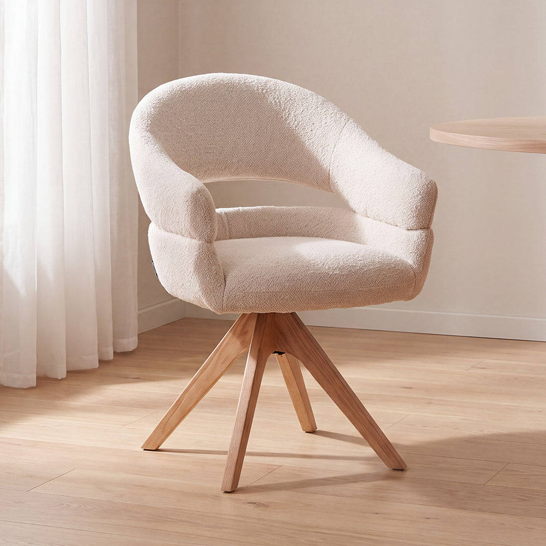 LABEL51 Eetkamerstoel Sofia - Naturel - Superb - Naturel Hout