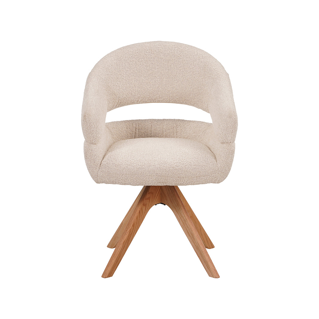 LABEL51 Eetkamerstoel Sofia - Naturel - Superb - Naturel Hout