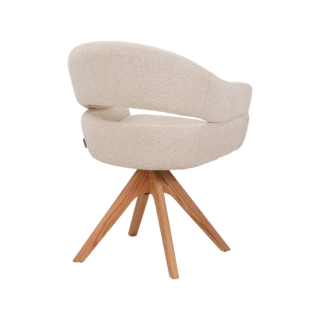 LABEL51 Eetkamerstoel Sofia - Naturel - Superb - Naturel Hout