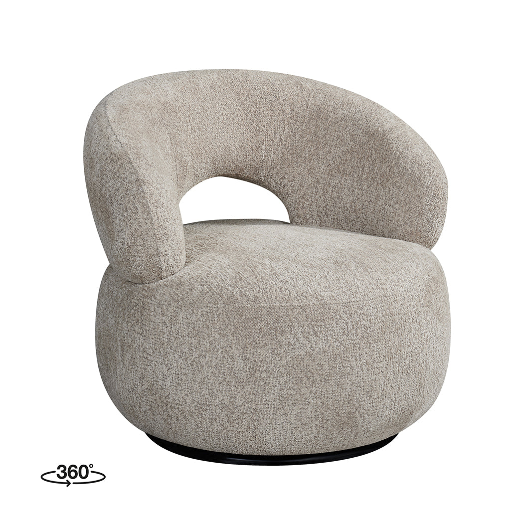 LABEL51 Fauteuil Nusenna - Beige - Superb - One Size