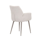 LABEL51 Eetkamerstoel Legend - Naturel - Superb - Beige Stof