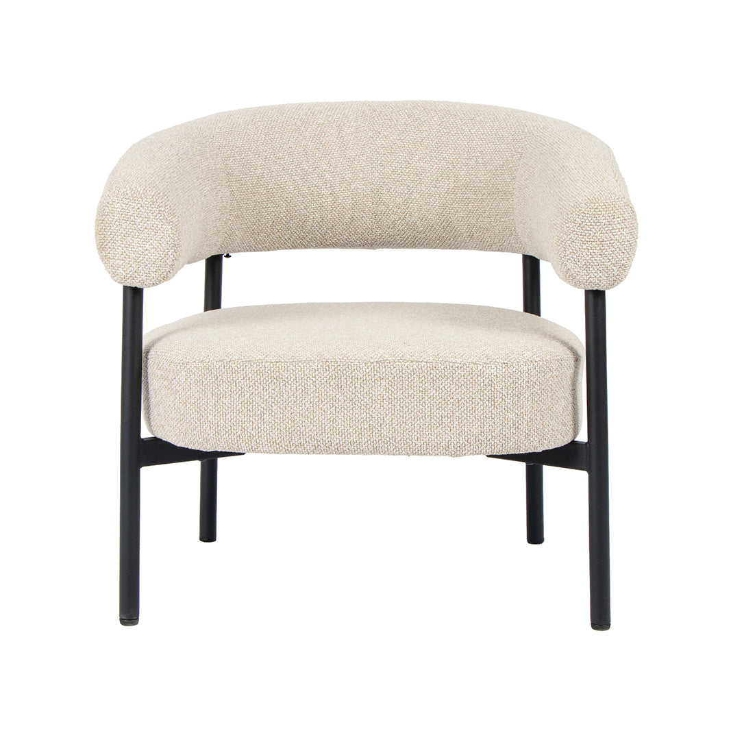 LABEL51 Fauteuil Delfina - Naturel - Royal Boucle - One Size