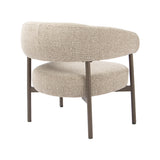 LABEL51 Fauteuil Delfina - Mushroom - Royal Boucle - One Size
