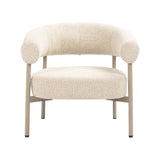 LABEL51 Fauteuil Delfina - Naturel - Royal Boucle - One Size