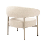LABEL51 Fauteuil Delfina - Naturel - Royal Boucle - One Size