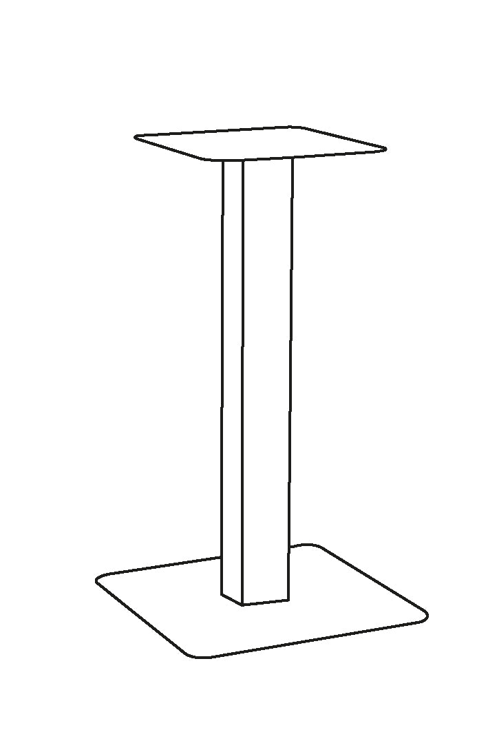 LABEL51 Tafelpoot - 1408 Table Blend - Brons - Metaal - 72 cm - Enkel
