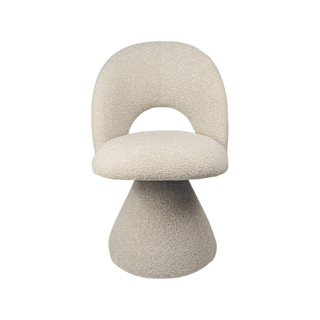 LABEL51 Eetkamerstoel Studio - Naturel - Superb - Naturel Stof