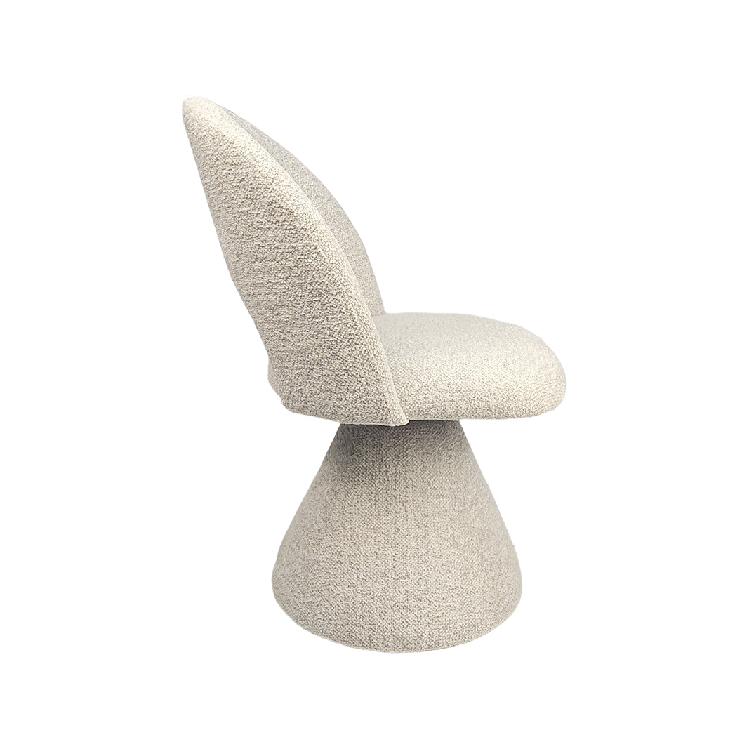 LABEL51 Eetkamerstoel Studio - Naturel - Superb - Naturel Stof