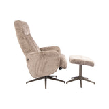 LABEL51 Fauteuil Tumba - Taupe - Cremona - One Size
