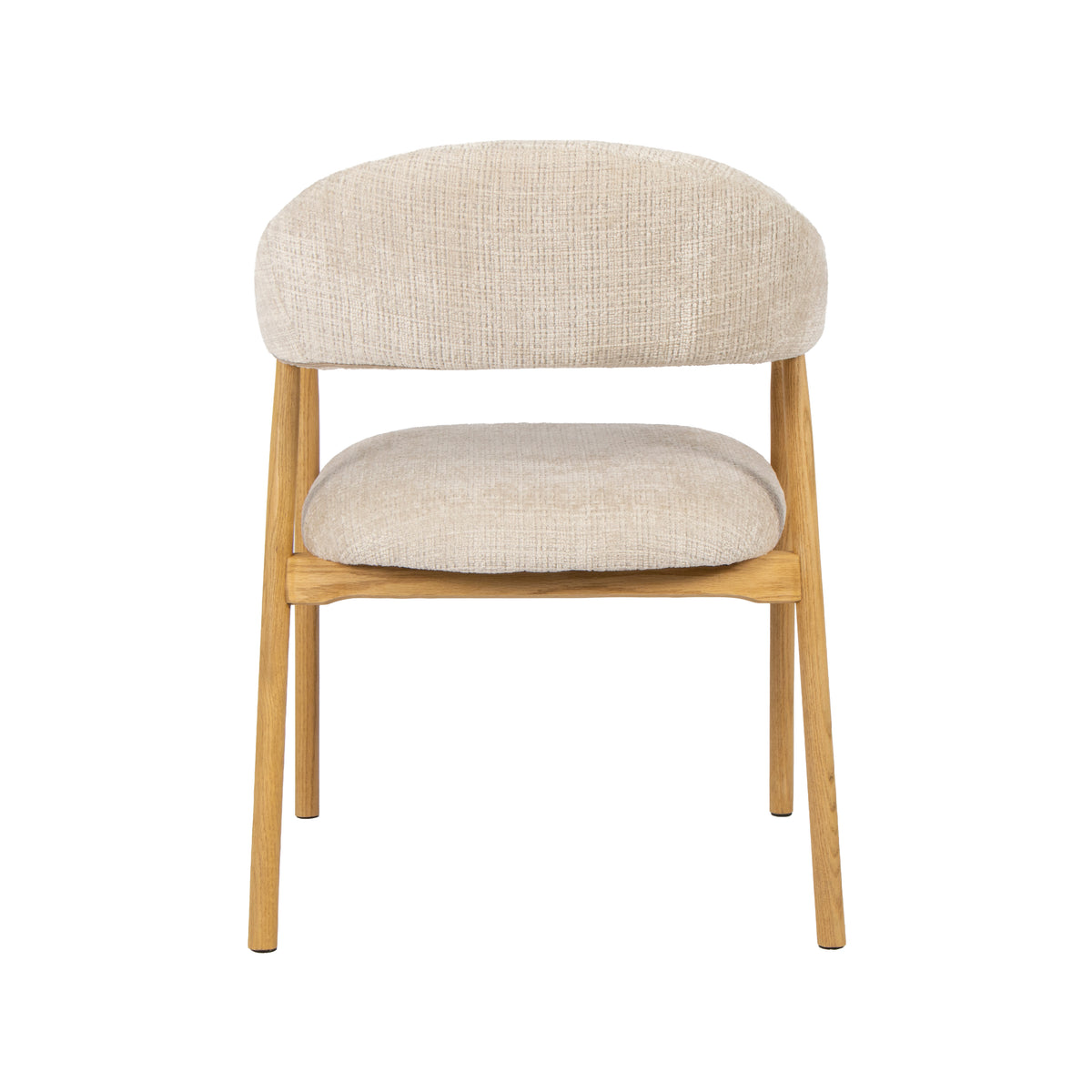 LABEL51 Eetkamerstoel Maren - Naturel - Cremona - Naturel Hout