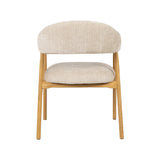LABEL51 Eetkamerstoel Maren - Naturel - Cremona - Naturel Hout