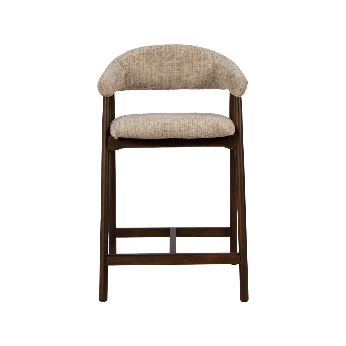 LABEL51 Barkruk Maren - Beige - Cremona - Laag