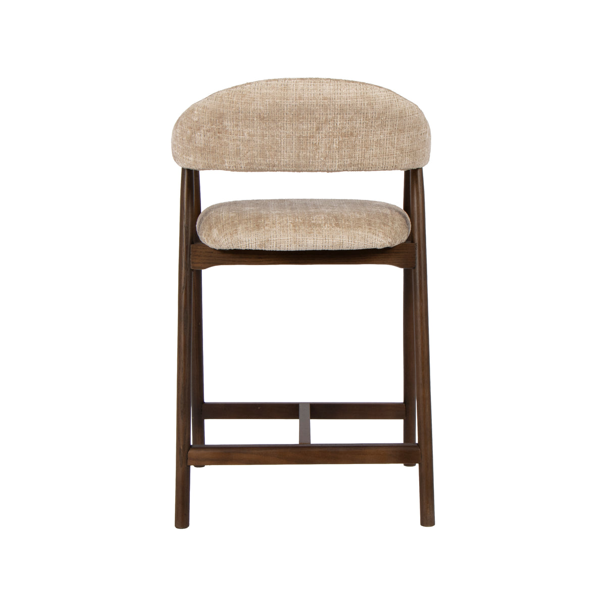 LABEL51 Barkruk Maren - Beige - Cremona - Laag