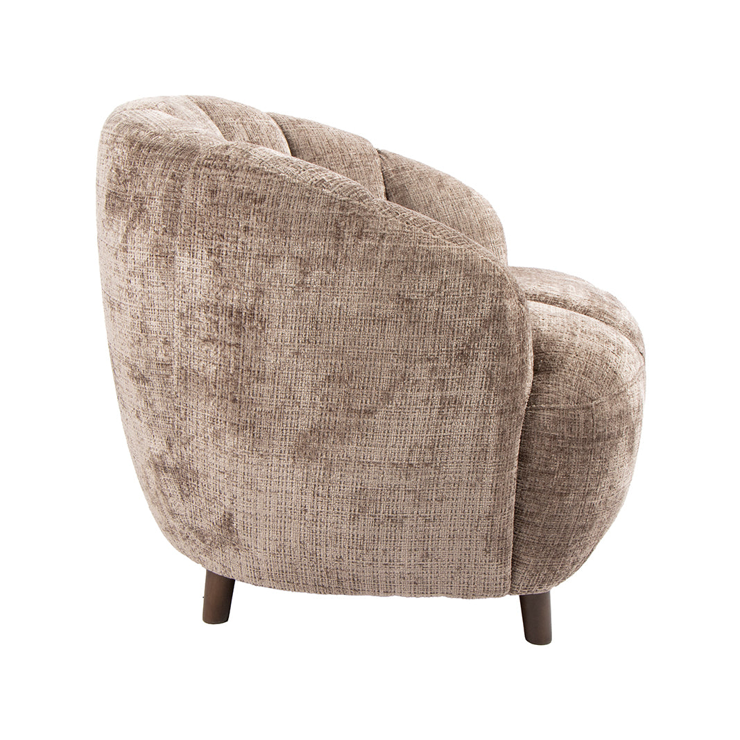 LABEL51 Fauteuil Vera - Taupe - Cremona - One Size