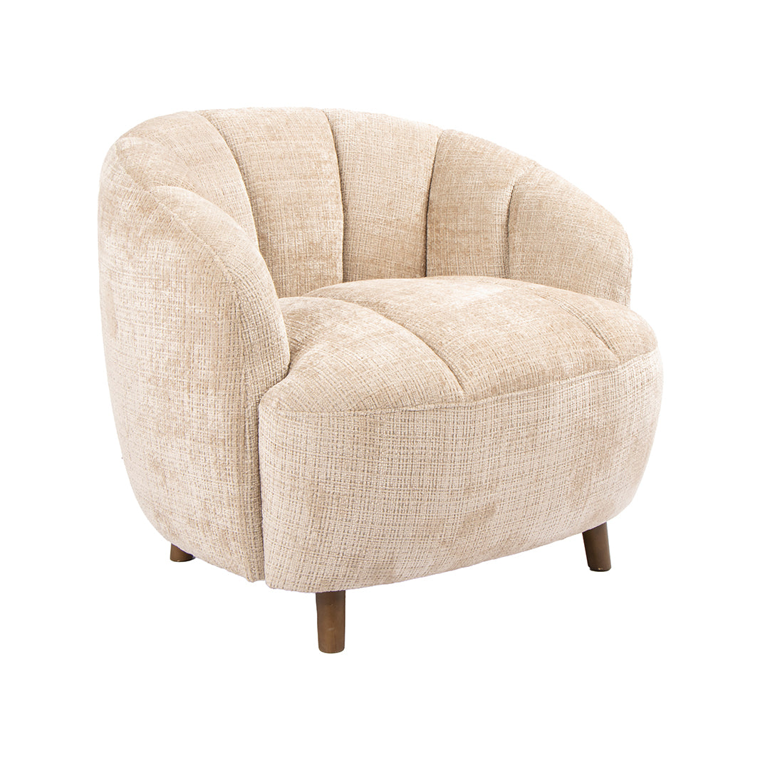 LABEL51 Fauteuil Vera - Beige - Cremona - One Size