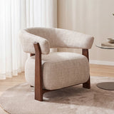 LABEL51 Fauteuil Nice - Naturel - Cremona - One Size