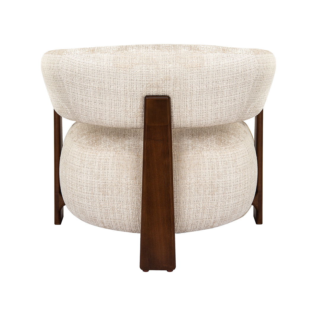 LABEL51 Fauteuil Nice - Naturel - Cremona - One Size