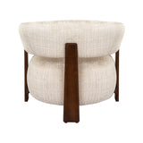 LABEL51 Fauteuil Nice - Naturel - Cremona - One Size