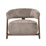 LABEL51 Fauteuil Nice - Taupe - Cremona - One Size