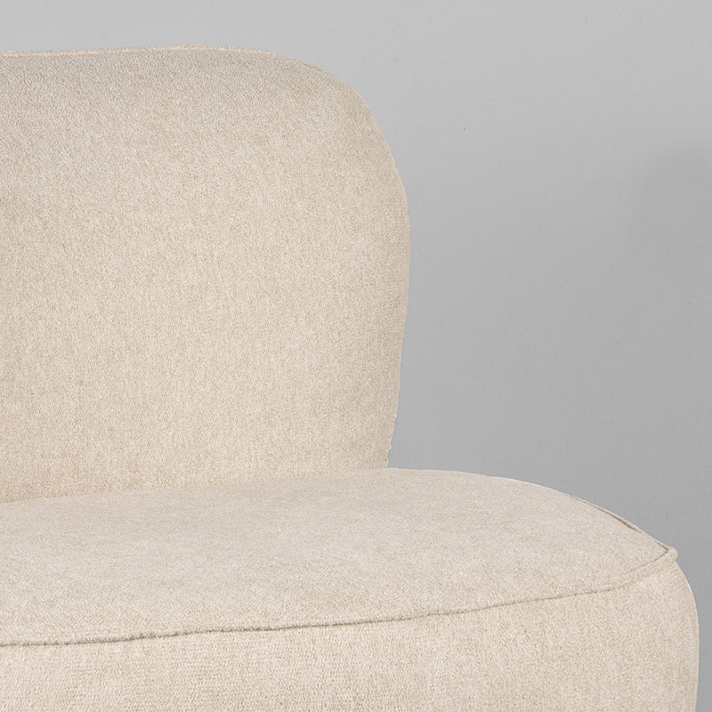 LABEL51 Fauteuil Bunny - Beige - Boucle