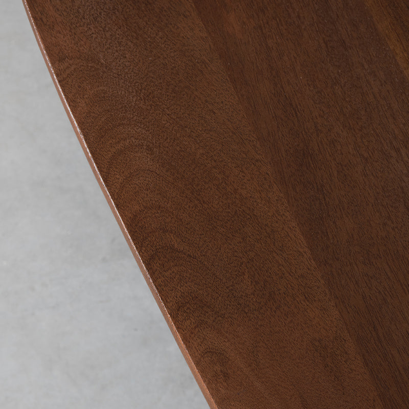 LABEL51 Eetkamertafel Rosie - Espresso - Mangohout - 220 cm