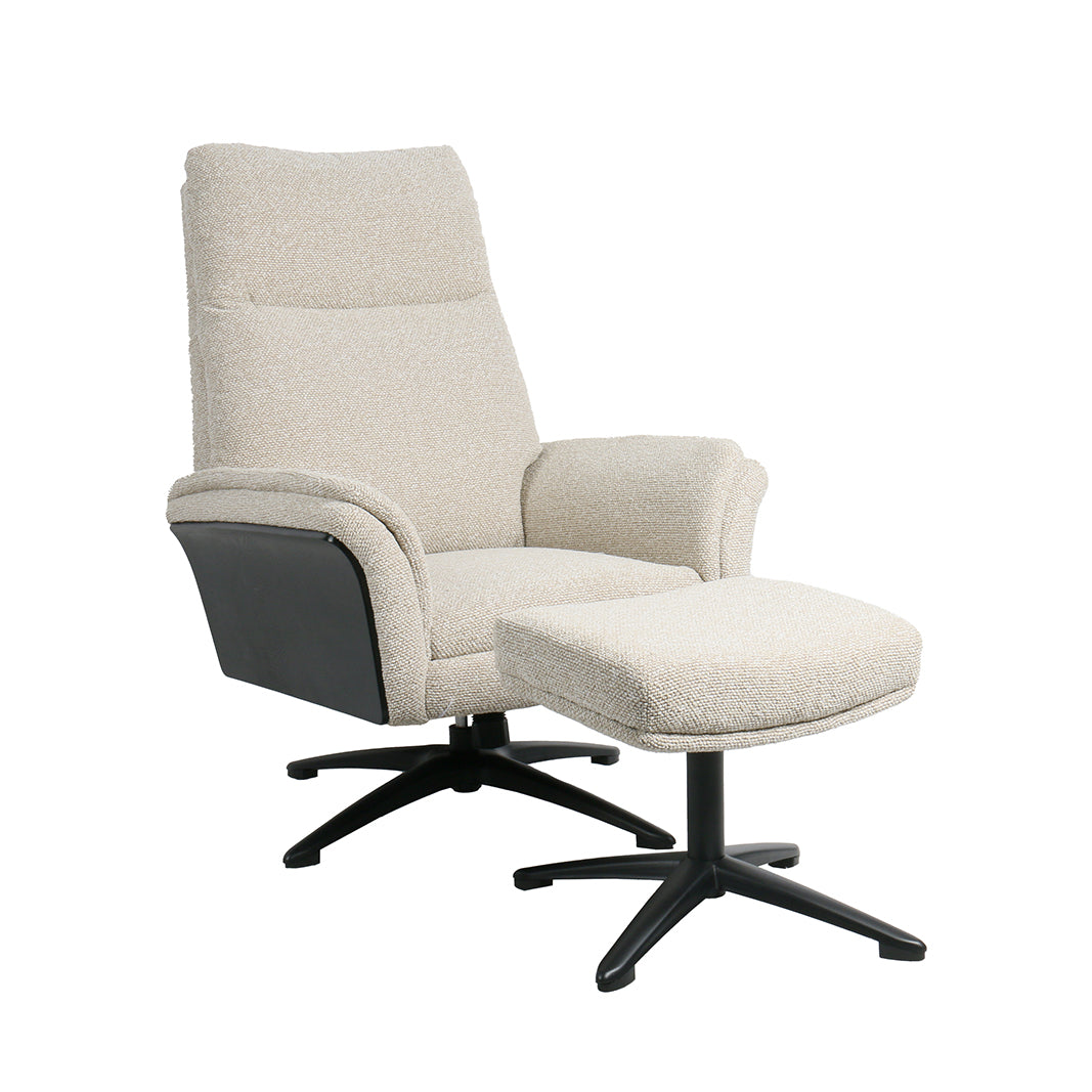 LABEL51 Fauteuil Zenza - Naturel - Boucle - One Size