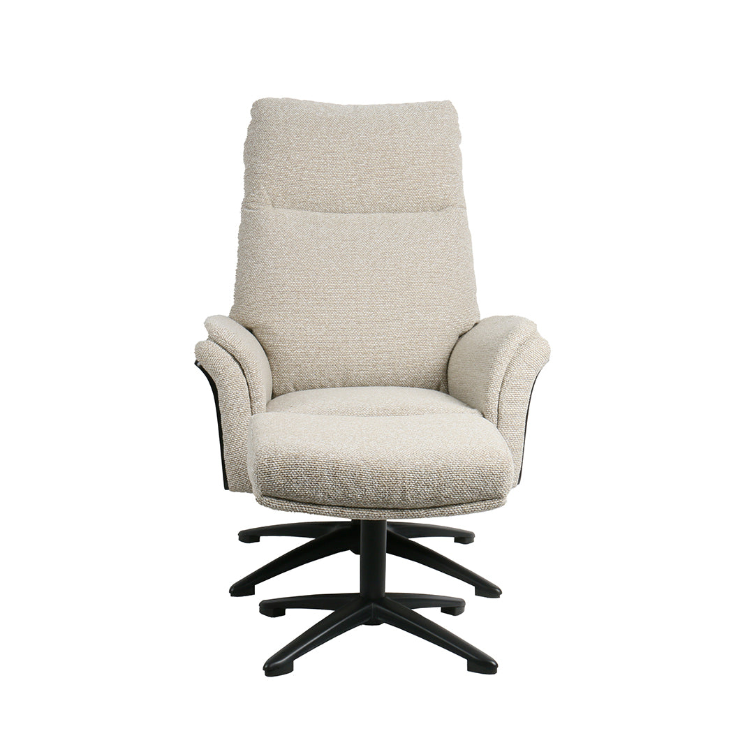 LABEL51 Fauteuil Zenza - Naturel - Boucle - One Size