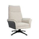 LABEL51 Fauteuil Zenza - Naturel - Boucle - One Size