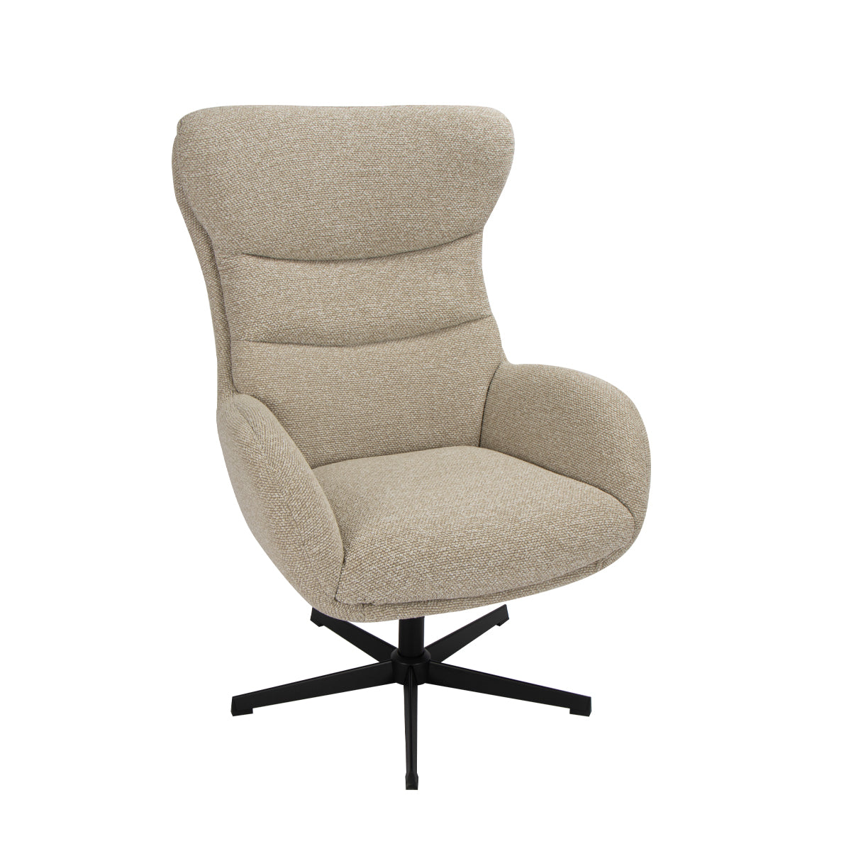 LABEL51 Fauteuil Malmo - Naturel - Royal Boucle - One Size