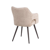 LABEL51 Eetkamerstoel Stan - Clay - Elite - Brons Metalen Frame